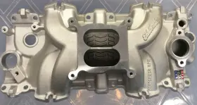 7159 Edelbrock New Performer Rpm Dual Plane Intake Manifold Chevy 348/409