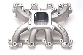 85347290871 Edelbrock Ls1 Carbureted Manifold Only