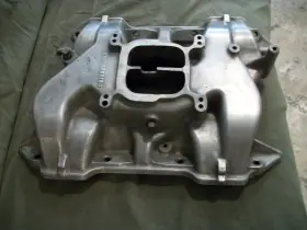 2836150 Edelbrock Ch4b Aluminum Intake Manifold Dodge Plymouth Mopar 440 #2