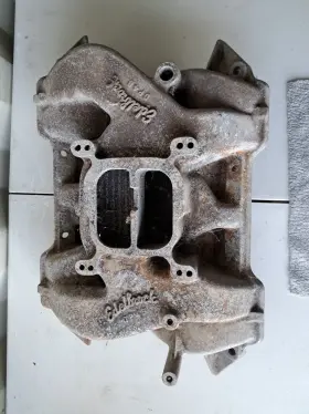 Dp4b Edelbrock Mopar Intake Manifold 4 Bbl Aluminum Big Block 361 383 400 Single Dp4b Edelbrock Mopar Intake Manifold 4 Bbl Aluminum Big Block 361 383 400 Single