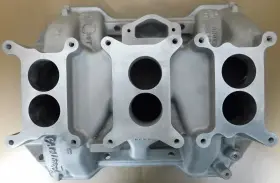 Dp6b Edelbrock Bb Mopar 426/440 Tri-power Intake Dual Plane Aluminum