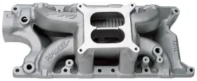 Edl7521 Edelbrock Performance Products Rpm Air Gap 302 1500-6500 Intake Manifold With Satin Finish