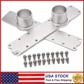 Egqp1393 Eg-auto For 1996-2003 Ford 7.3l Intake Manifold With Powerstroke Plenum Bolt Aluminum 3 Inch