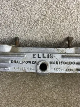 Ellis K6/k7 Dual Power 2 Carb Manifold And 1 Zenith For Ihc K6 /k7 Trucks