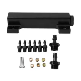 Ever 783852380130 Aluminum 6-port Vacuum Block Intake Manifold Kit