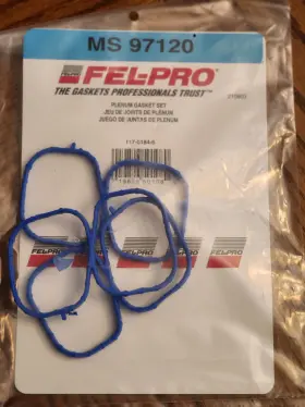 Ms-97120 Fel-pro Ms 97120 Upper Fuel Injection Plenum Gasket Set Fits More Than One Car