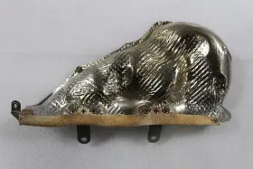 747394 Ferrari 296 Gtb Lh Left Outer Manifold Heat Shield Used P/n