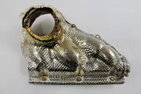 784756 Ferrari 296 Gtb Lh Left Inner Manifold Heat Shield Used P/n