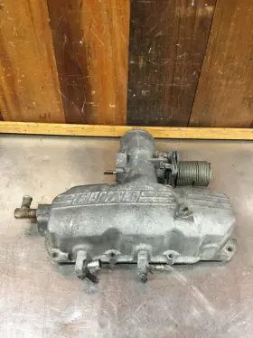 4436495 Fiat 124 Spider Original Fuel Injection Intake Upper Plenum Dohc. Used. Kf323