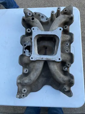 701r-12 Ford 351c Holley Street Dominator Intake Manifold - Used