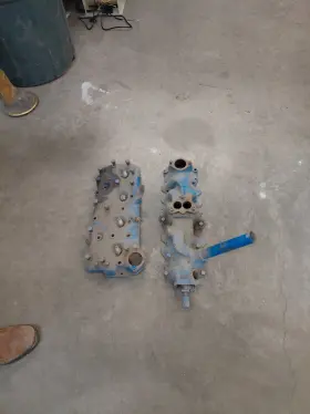 8ba8rt6520 Ford 1949-1953 8ba Flathead -head And Intake Manifold