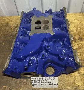 C8oe-9425-c Ford 9a29 1969 Fe 428 Cj 4v Cast Iron Intake Manifold-dated 9a29-i Ship