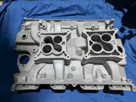 C3ae-9425-h Ford 2x4 Aluminum Intake Manifold Dual Quad Fe