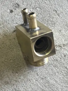 C6az-9a474-a Ford Genuine 1965-69 390 428 Fe Intake Manifold Vacuum Fitting