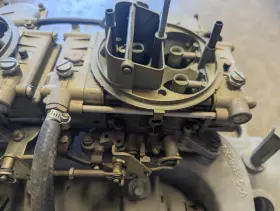 C7zx-9425-a Ford Mustang 1967 Gt 500 Fe Vintage Dual Quad Intake With Bj And Bk Carburetors #3