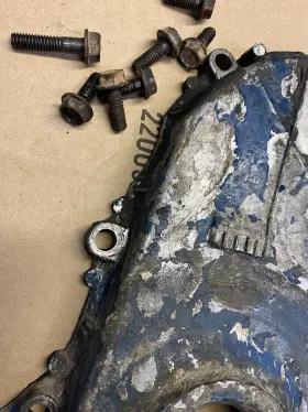 D2ae-6059-aa Ford F100 F250 240 300 6 Cylinder Front Timing Cover With Bolts #p #3