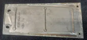 E7ze-9e634-aa Ford Mustang 5.0l Ho Aluminum Intake Plaque Badge Emblem Oem #2