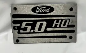 Fise-9e34-ab Ford 87-93 Mustang Truck 5.0 Ho Engine Intake Plaque Cover Plate Oem 302 Used