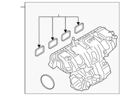 Kb3z-9424-a Ford Genuine Intake Manifold