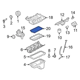 9r3z9439a Ford Oe For Mustang 2013-2014 Engine Intake Manifold Gasket