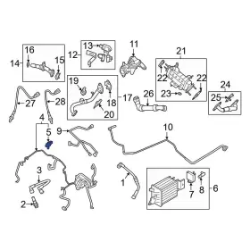 Gv2z9f479b Ford Oe For F-150 2018-2020 Manifold Absolute Pressure Sensor