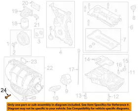 W500311s437 Ford Oem 07-23 C-max Electrical Ignition System-knock Sensor Bolt