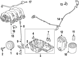 Pc3z-9424-b Ford Genuine Intake Manifold