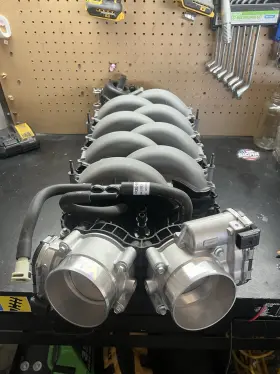 Pr3e-9p477-bb Ford 24 -25 Mustang Gt Intake Manifold With Throttle Body And Imrc