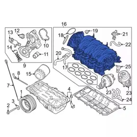 Pr3z-9424-a Ford Genuine Intake Manifold
