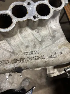 Re-fede-8925-la Ford 1999 Taurus 3.0l V6 Oem Intake Manifold With Plenum Gasket And Throttle Motor