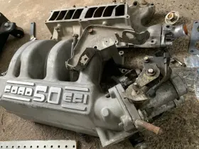 Rf-f0te-9425-aa Ford 1988 F-150 5.0 Efi Intake Manifold Upper Lower Throttle Body F-250 302 #2