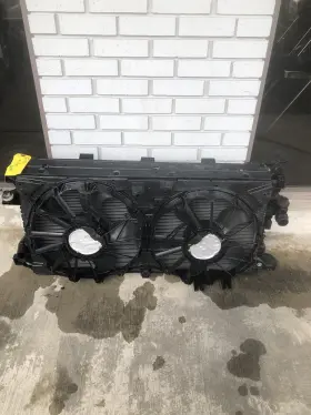 Rml3z8005a Ford 2023 F150 Radiator Ac Condenser And Turbo Cooling Fans Complete