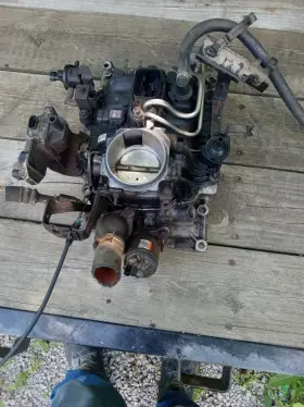 2563035276 General Motors 1996 Chevrolet Gmc 4.3l Vortec Intake Manifold Upper And Lower Oem