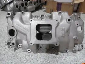 3933198 General Motors 1969 Gm Alum Rect Port Intake Manifold #3933198 L88/zl1 427/430hp Prof Restd
