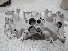 L36-qjet General Motors 3947801 1969 Corvette Only Aluminum Intake Manifold-gm #3947801 427/390hp Carb