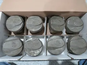 3963550 General Motors L2349 Ls6 454/450hp Forged Trw Pistons-gm #3963550 Std Bore 11 To 1 Domed-trw