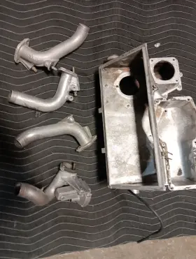 91111090401 Genuine Porsche 911 2.7l 3.0l Cis Filter Housing Intake Manifold 38 Tubes Metal Air Box