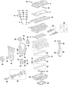 12647943 Gm Genuine 2014-2015 Chevrolet Impala Malibu Ls Engine Intake Camshaft