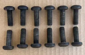 14091547 Gm C4 Corvette Oem Used 1985-1991 12 Intake Manifold Mounting Bolts #14091547
