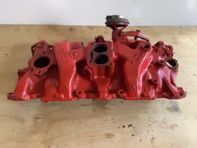 340266 Gm 1973 1983 Small Block Chevy Intake Maifold 2barrel Cast Iron Oem #2