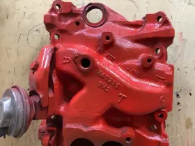 340266 Gm 1973 1983 Small Block Chevy Intake Maifold 2barrel Cast Iron Oem #3