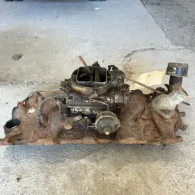 6-1396 Gm 1958-1965 Chevy 283 348 Carter Wcfb 4bbl Carburetor And Intake Manifold 6-1396 Gm 1958-1965 Chevy 283 348 Carter Wcfb 4bbl Carburetor And Intake Manifold