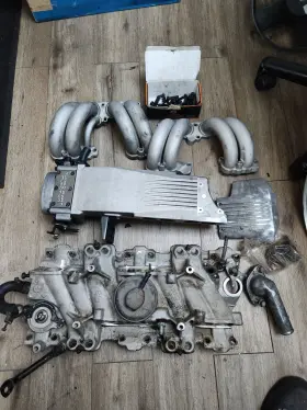 14087069 Gm/oem 1989 C4 Corvette Used Tpi Intake Manifold/ Fuel Rails/regulator L98