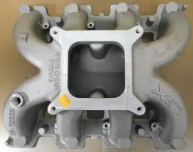 Gm Performance 19244035 Ls Chevy Bowtie Intake Single Plane 4150 Flg Std Deck