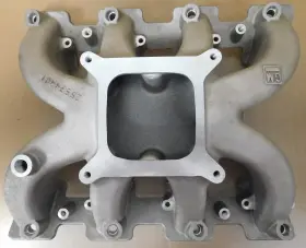255344416 Gm Performance 25534416 Ls Chevy Bowtie Intake Single Plane 4150 Flg Std Deck