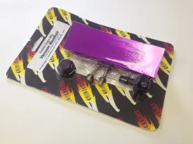 Gvm100-pur Golden Eagle Billet Vacuum Manifold Block With 6 1/8 Npt Ports Purple