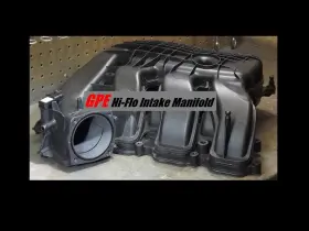 36-upper Gpe Ported Pentastar V6 Upper Intake Manifold And Tb Challenger Charger Jeep
