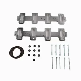 Hlbtk Em-1021-s Rectangle Intake Adapter Ls Catherdral Port Cylinder Head To Ls3 Lsa Zl1 Cts-v