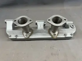 7428490 Holden Torano Twin Stromberg Carby Hd Hr Red Motor Manifold 149 161 179 186 202 #2