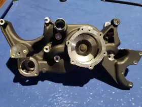 61r860b Holley 97-168 Mid-mount Serpentine Accessory Block